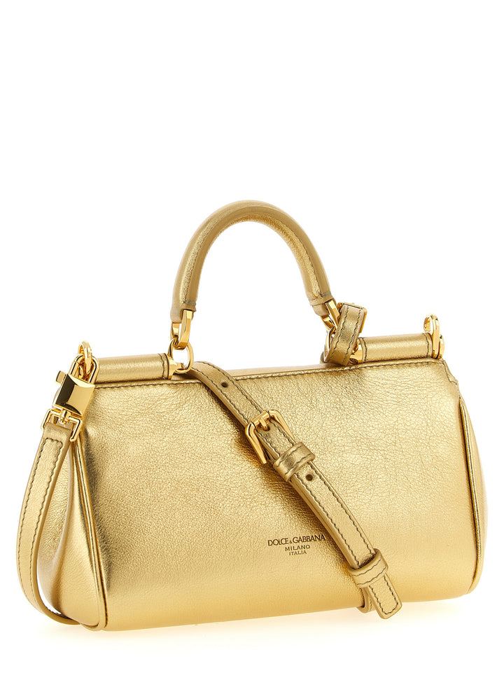 Dolce & Gabbana My Sicily Hand Bags - Gold | fb0bc430bae864a58a3d5e91fb909ebe499033f3