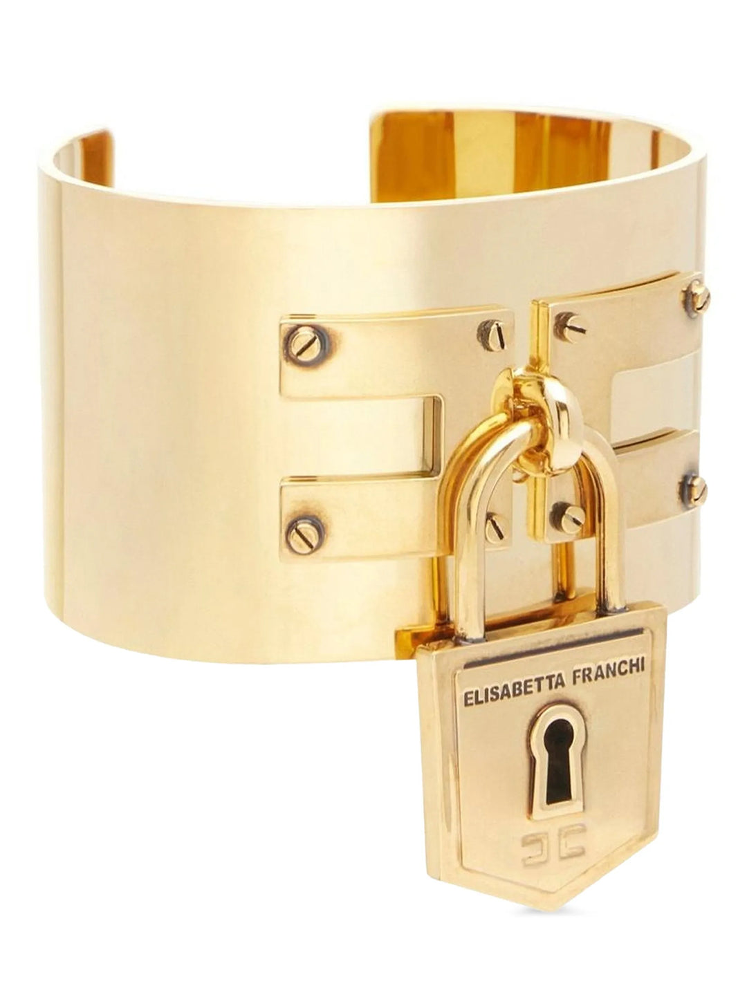 Elisabetta Franchi Bracelet Padlock Jewelry - Gold | 8f2dca9f638a30f0531f679a27eee7f8a9cc8bae