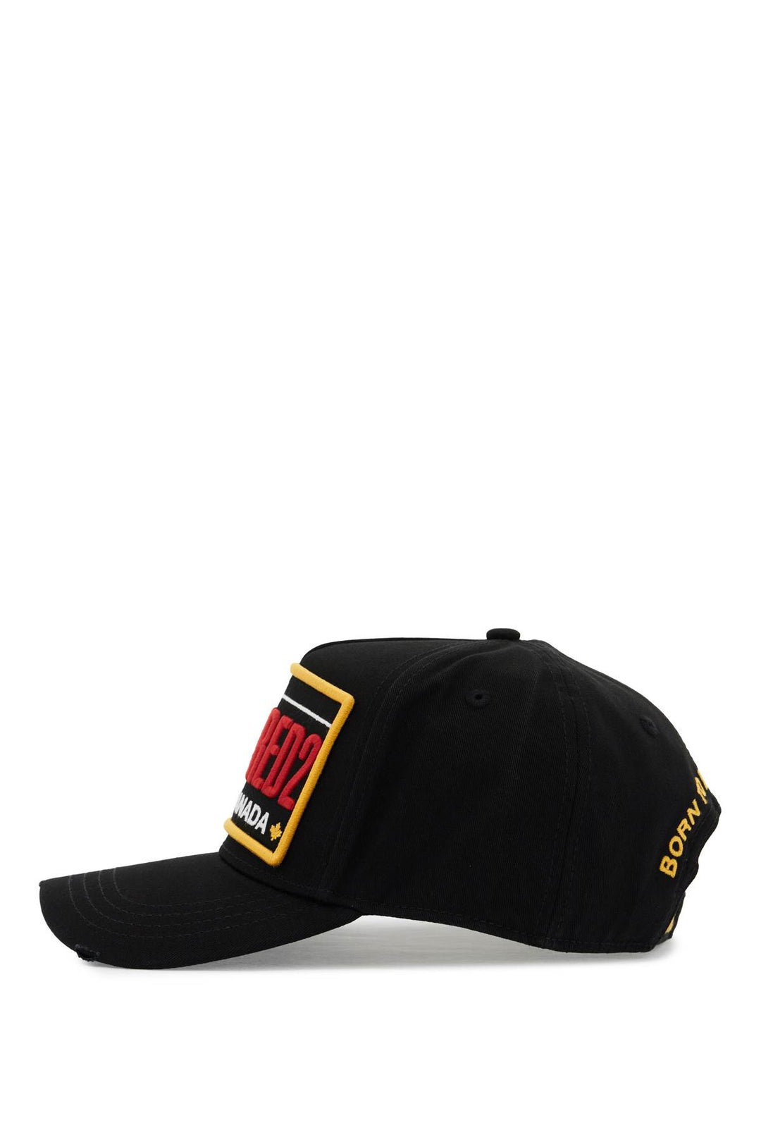 Baseball Cap With Logo Patch