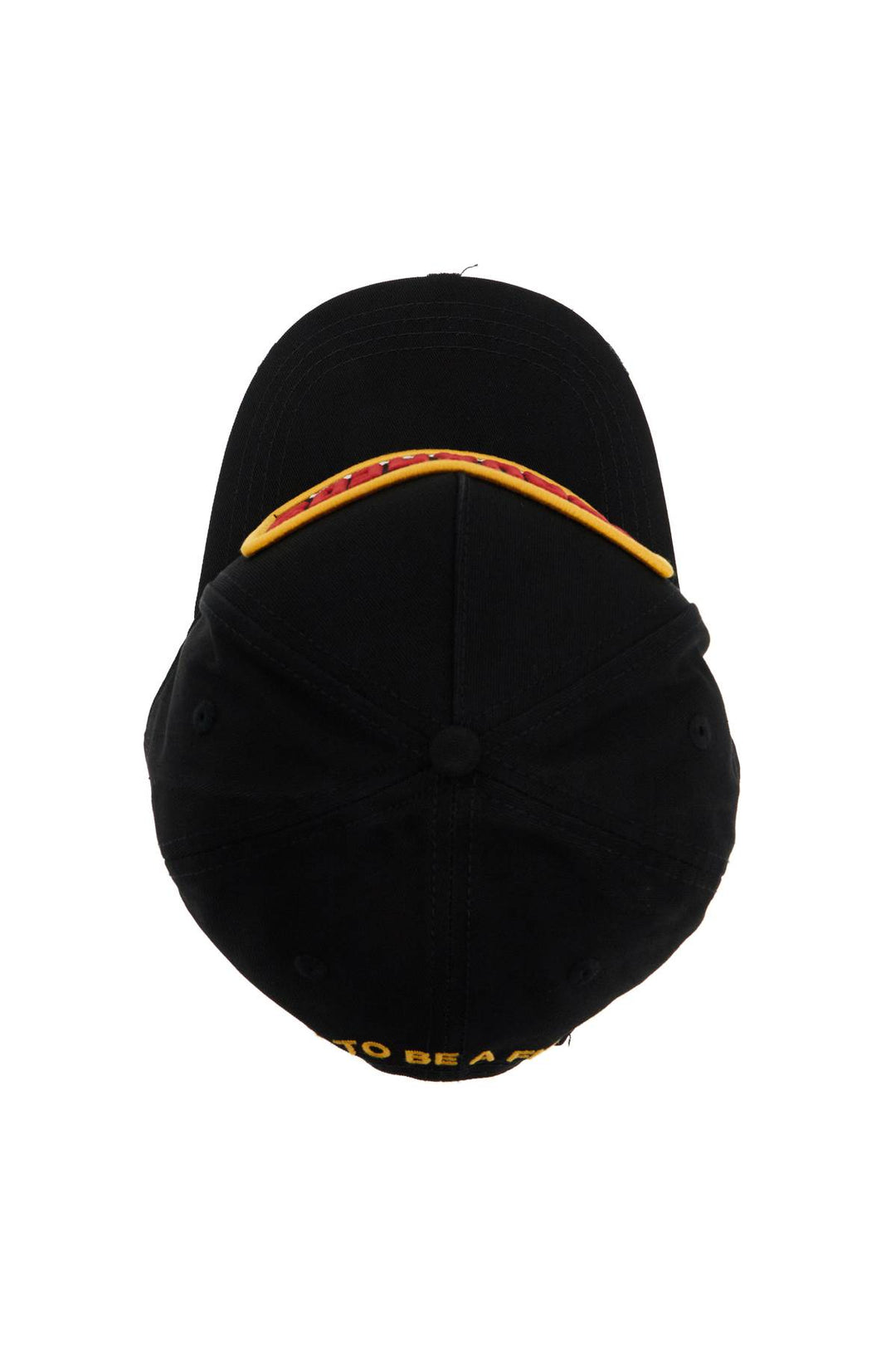 Baseball Cap With Logo Patch