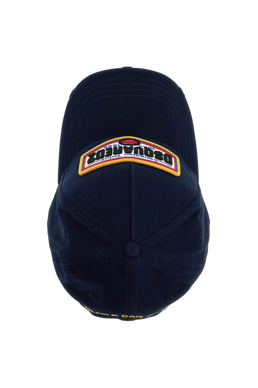 Cappello Baseball In Gabardine Di Cotone