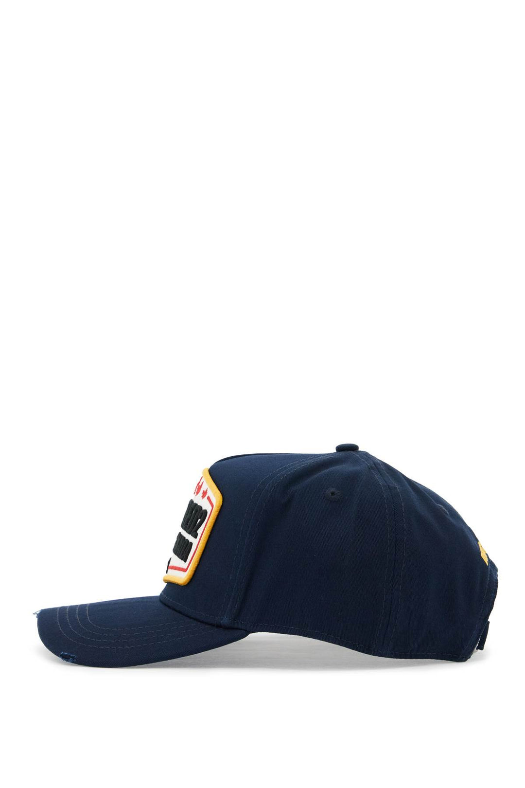 Baseball Cap With Logo Patch