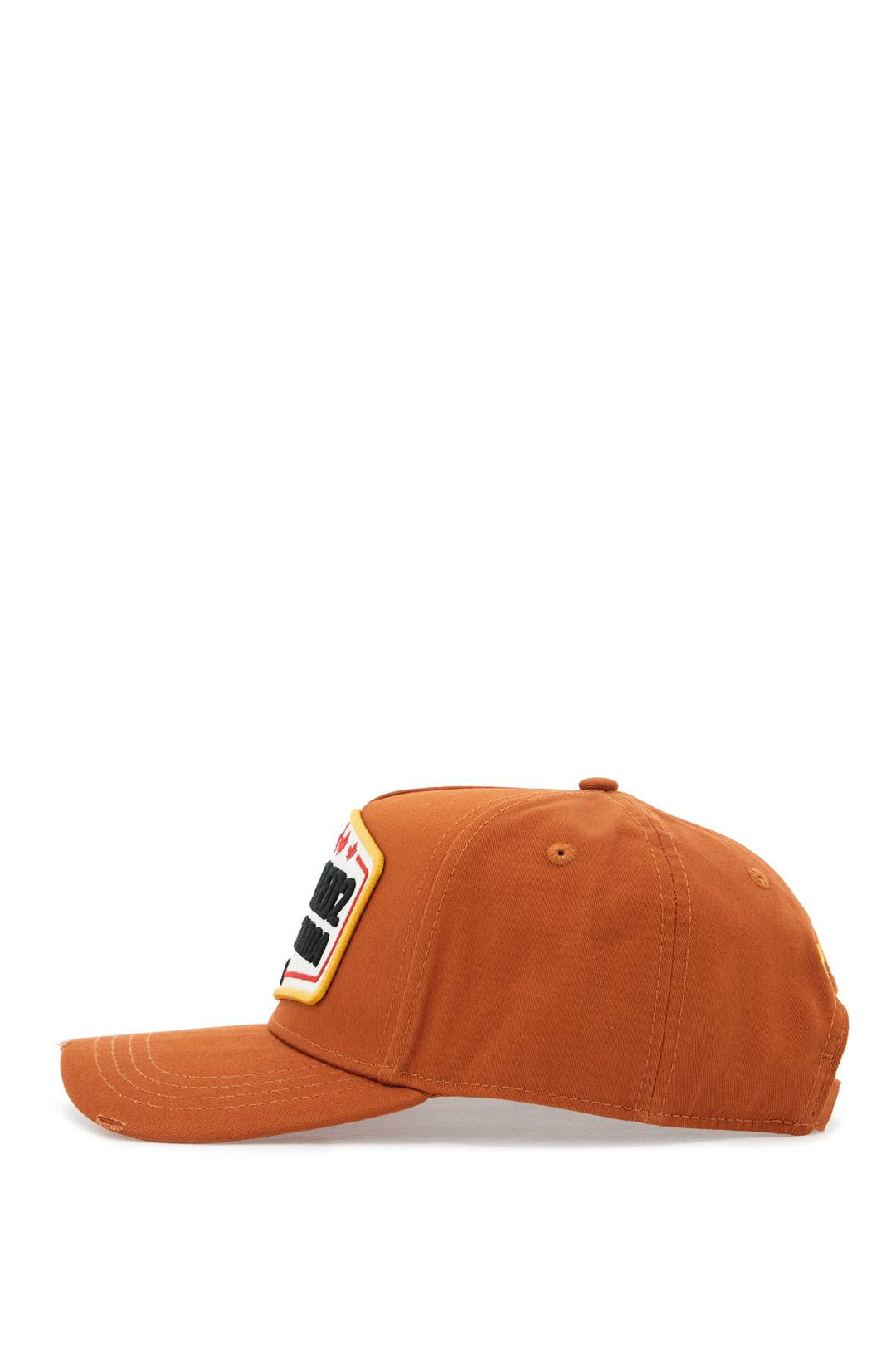 Baseball Cap With Logo Patch