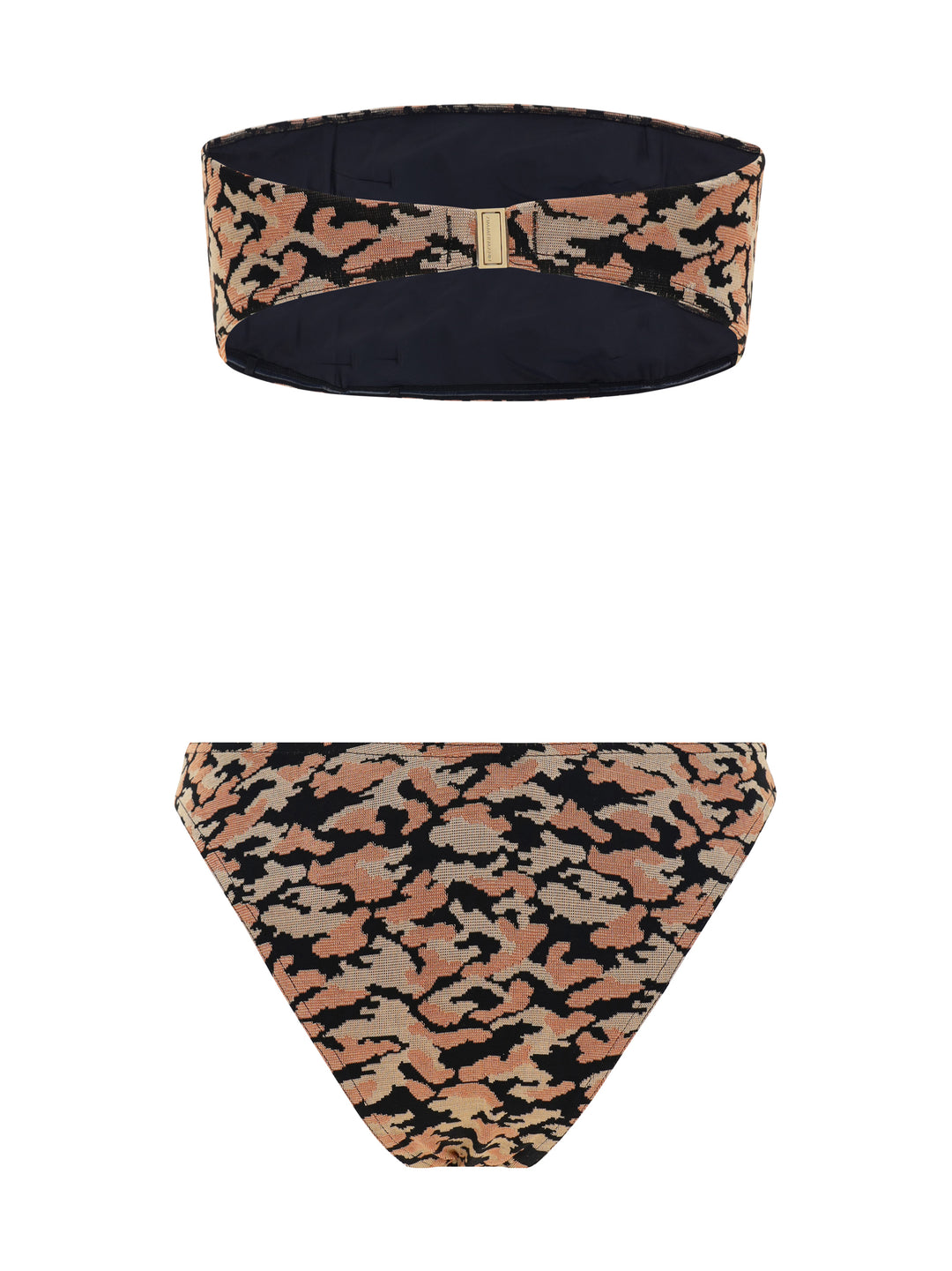 WAVERLY TEXTURE BANDEAU BIKINI