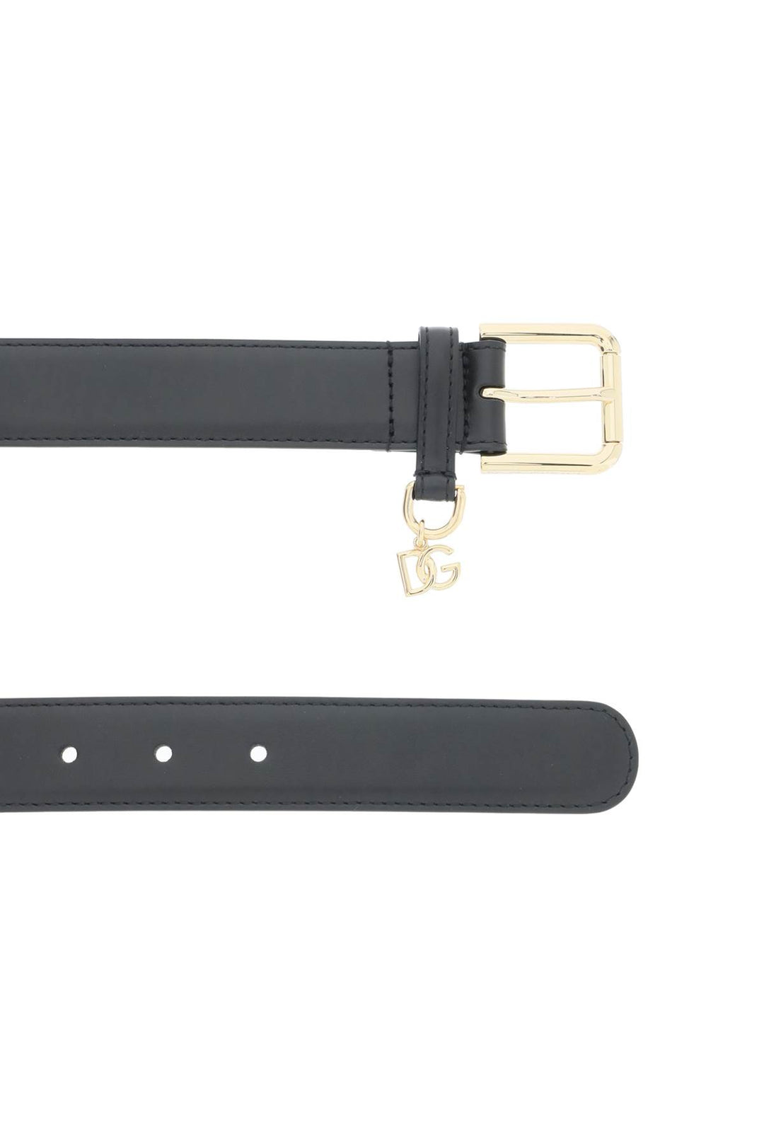 Belt With Charm Logo