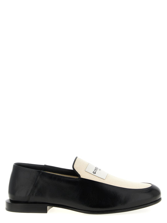 Label Loafers Black