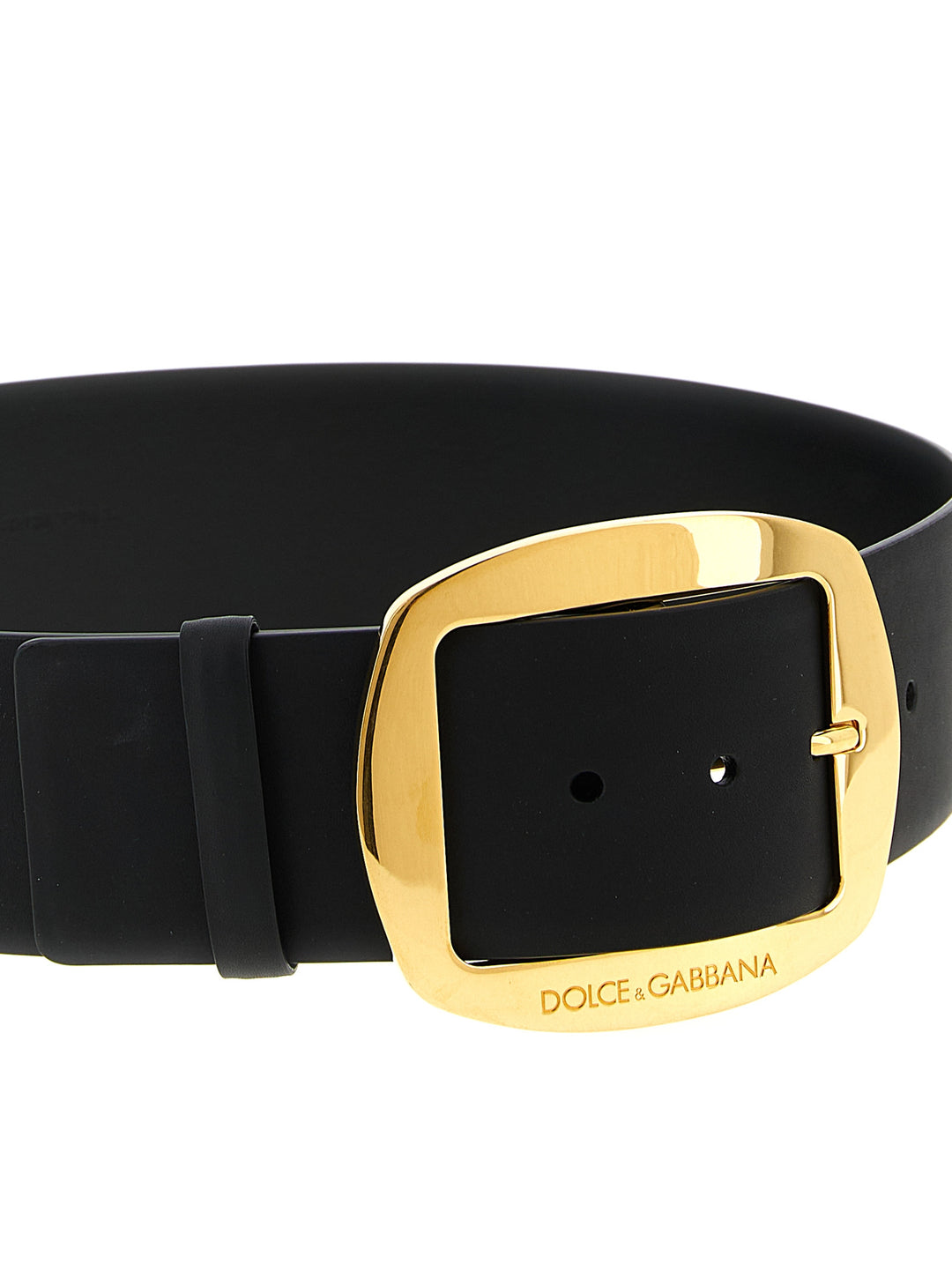 Dolce & Gabbana Maxi Buckle Belt Belts - Black | ffe26986905ca2e416832bccaebde97e50f52d59