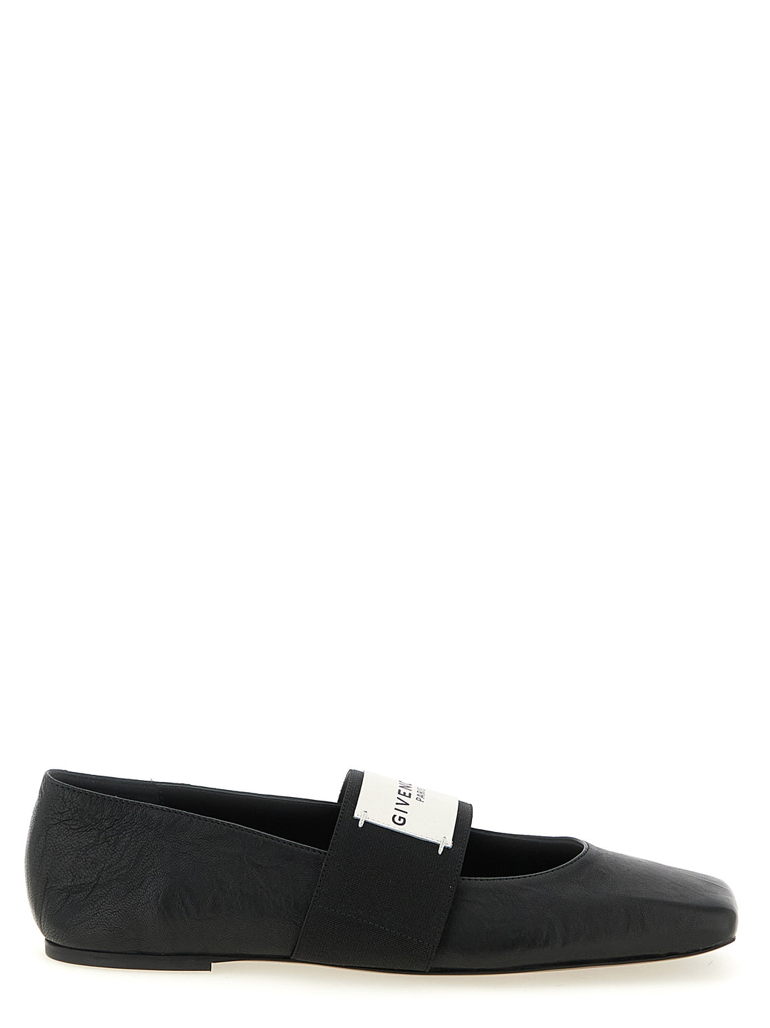Givenchy Sliced Square Flat shoes - Black | 967fb66b1c275c57cb1ffc826a91efe9a4b3f9d5