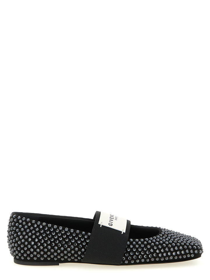 Givenchy Sliced Square Flat shoes - Black | 2dddf5a6b91113a950997714129aa9e81c36f199