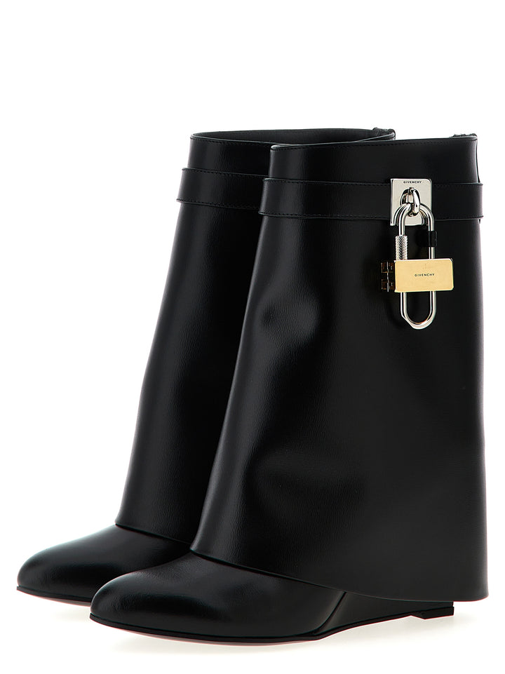 Givenchy Shark Lock Boots and Ankle Boots - Black | cd380c9612e55a9388ccf11f8fb9ea48186ed0a5