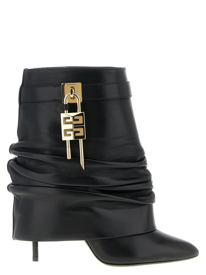 Givenchy Shark Lock Stiletto Boots and Ankle Boots - Black | 5b9cf3bdbcef8c0fe2c4be5fd078d77147feab8a