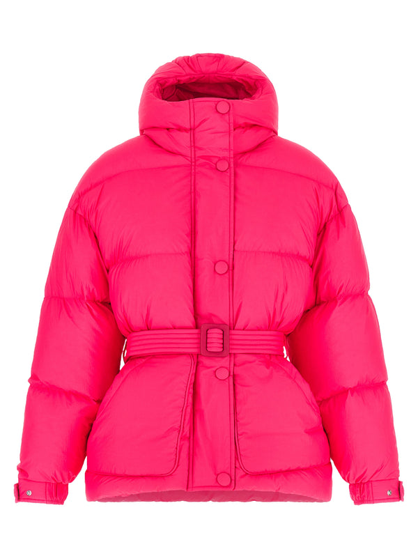 Bear Michlin Puffer Jackets Fuchsia