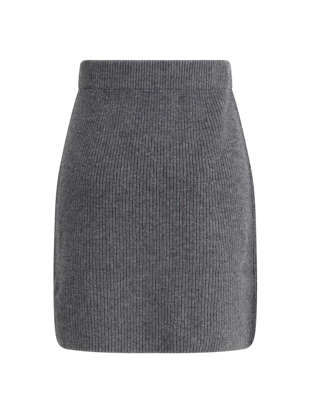 BOLD FOX HEAD PATCH SHORT RIBBED SKIRT