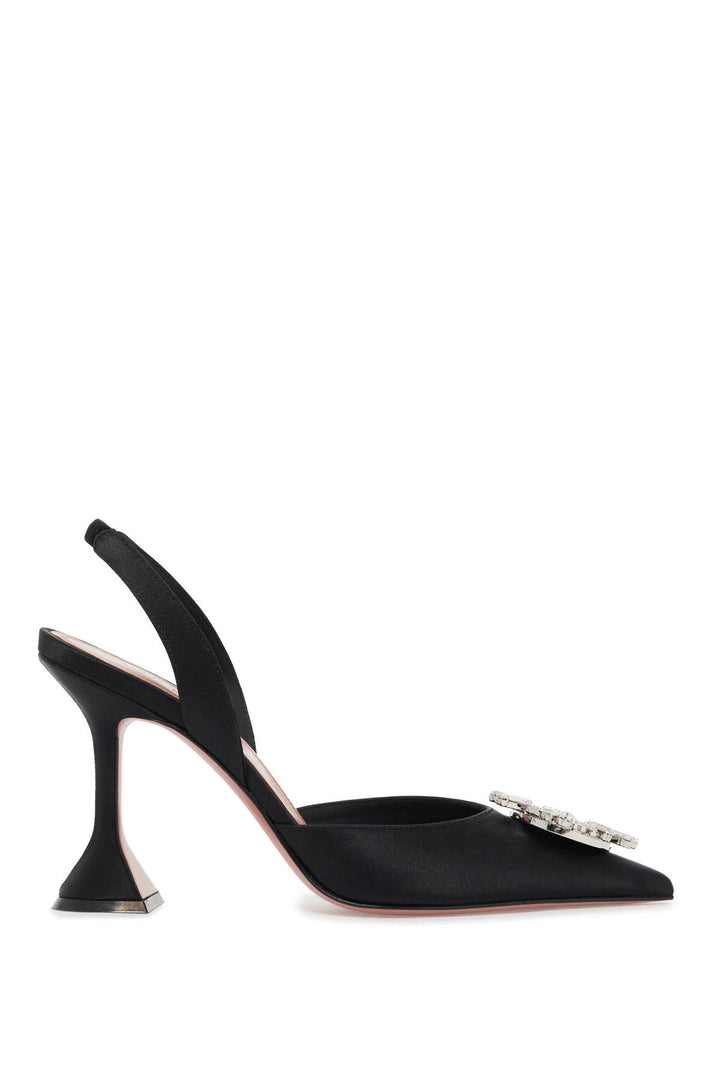 Satin Begum Slingback Pumps