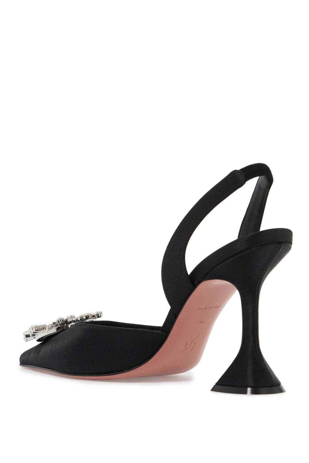 Satin Begum Slingback Pumps