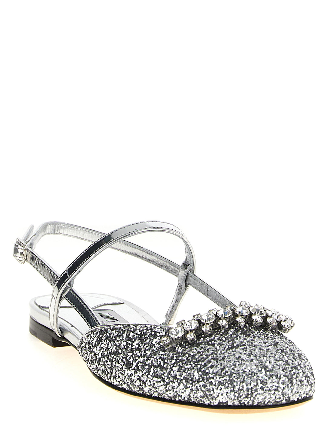 Jimmy Choo Belinda Flat shoes - Silver | eec9c2e5ebb228ec8d63e4470274edc47d5f3b1d