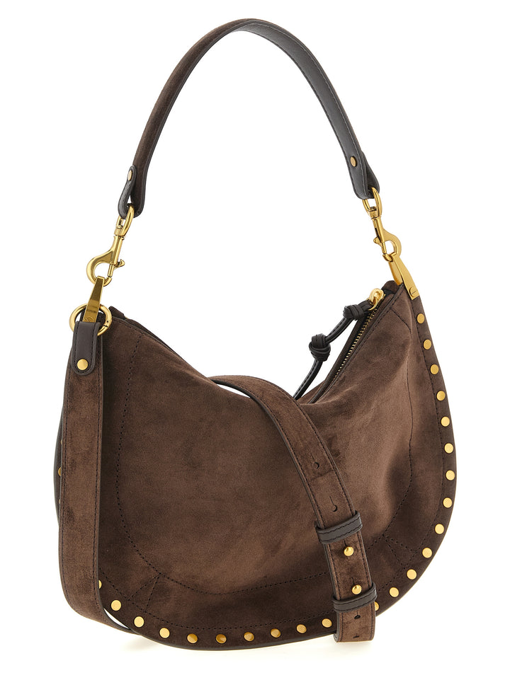 Isabel Marant Oskan Soft Zip Hand Bags - Brown | d0e67b4451290f9da868dac947916e040ab312e3