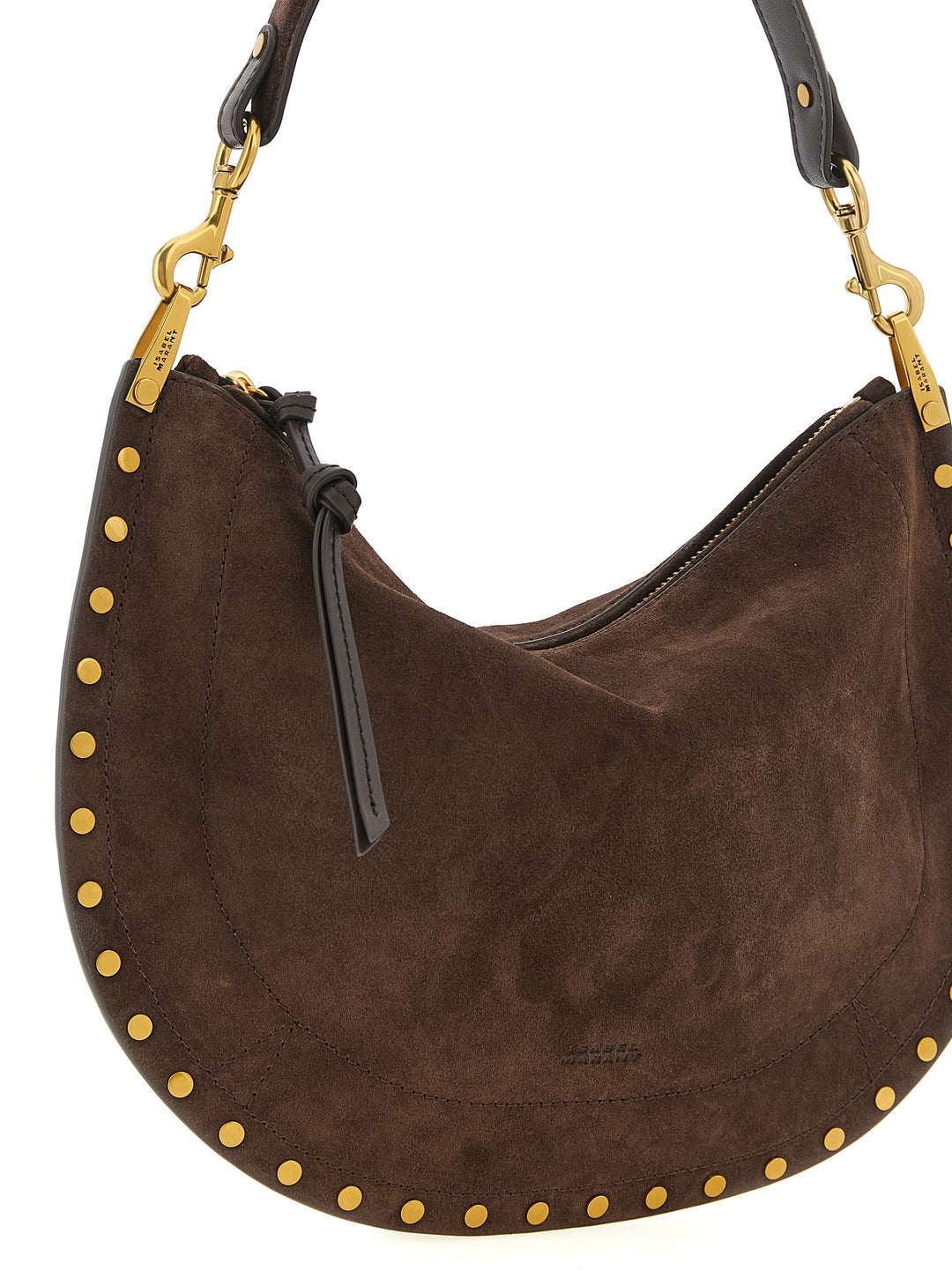 Isabel Marant Oskan Soft Zip Hand Bags - Brown | 337f4263187b34c89e90c30de7123bbe6cb8ffa0