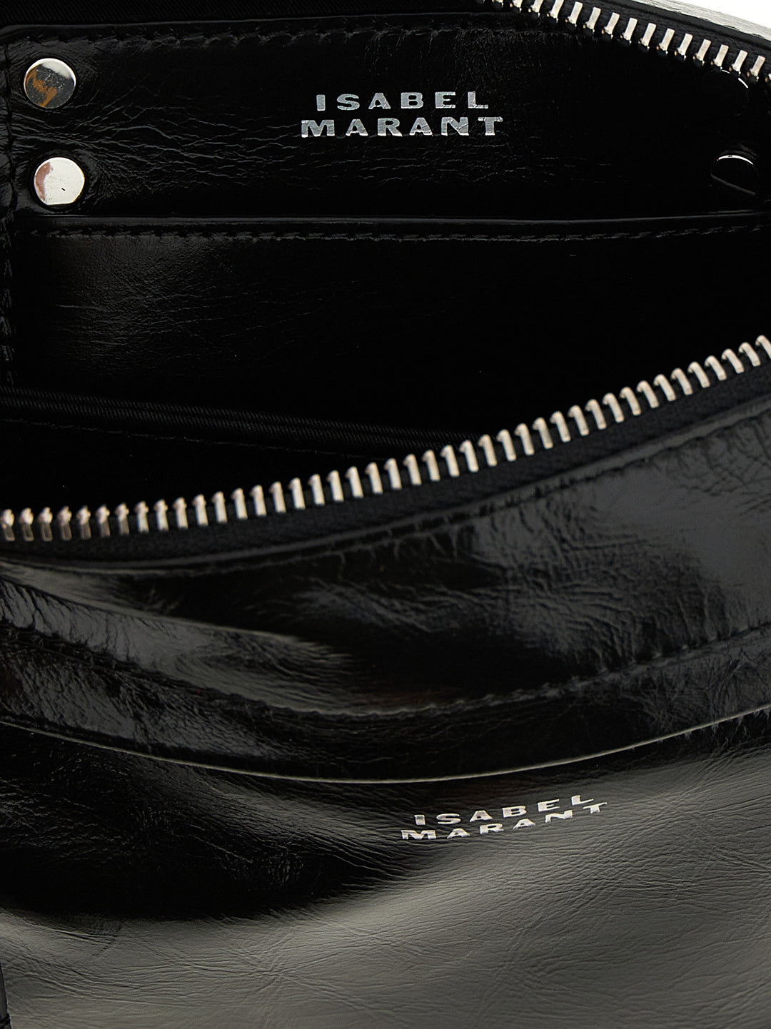 Isabel Marant Winna Duo Crossbody Bags - Black | e9b4ebd20ec506eed492b4db6429a15eb1dd911c