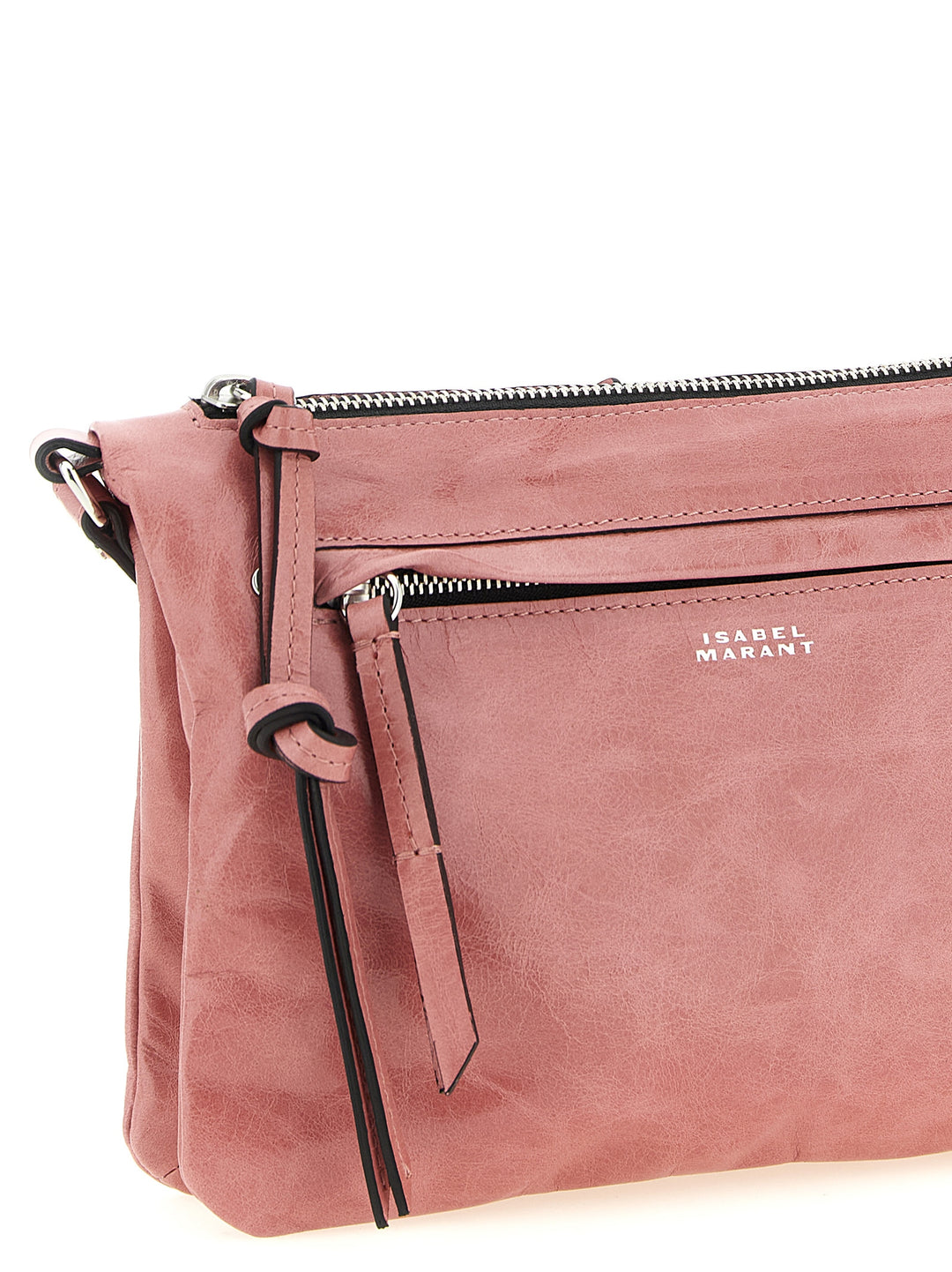 Isabel Marant Winna Duo Crossbody Bags - Pink | f7626b5a9d548f22f27300bfc52efbe5ac0fe54c