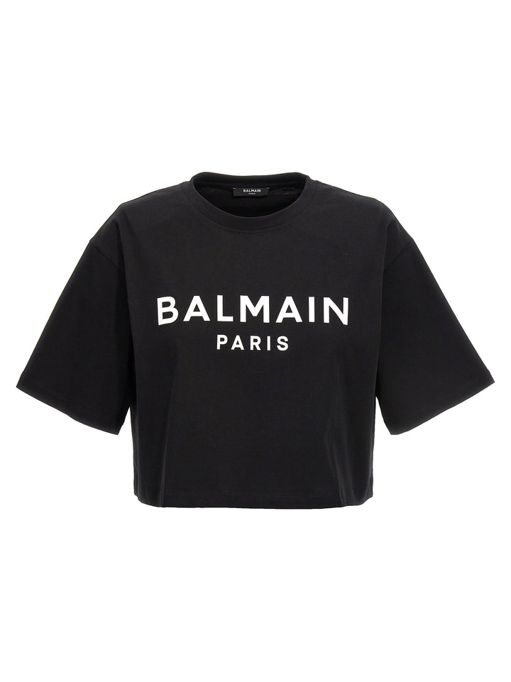 Balmain Logo T-shirt - Black | 78403099d49186ad0db114a5111b5297ed2571fd