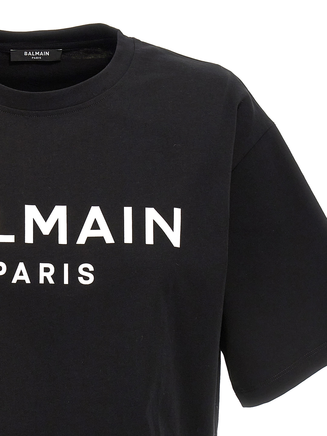 Balmain Logo T-shirt - Black | 2ea91cd3ad1d31d00f74c9d0fa756fa57b88d202