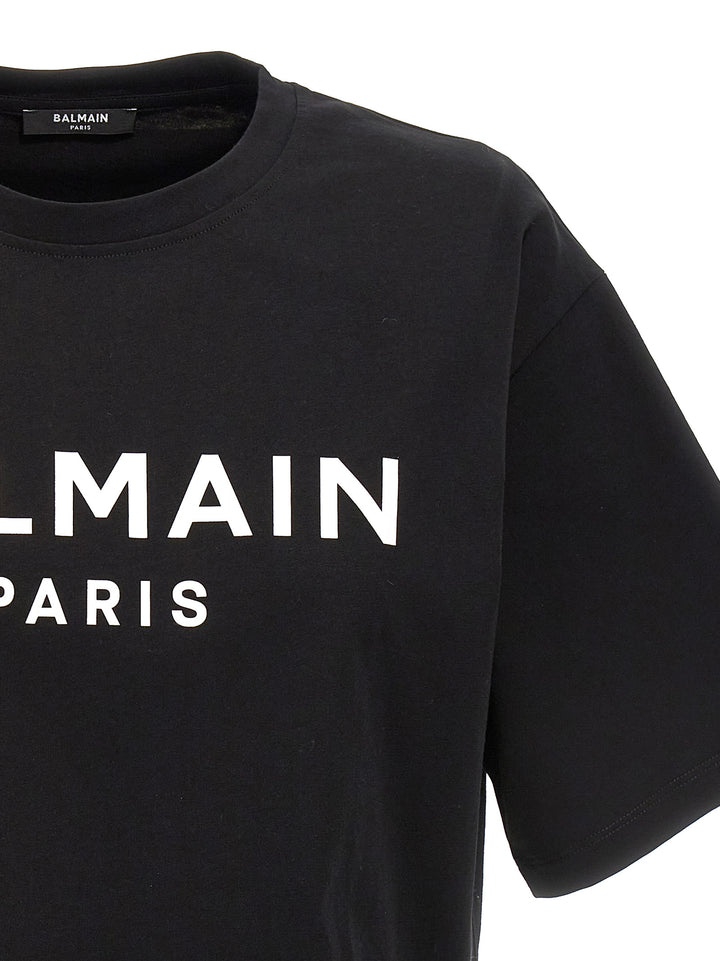 Balmain Logo T-shirt - Black | 2ea91cd3ad1d31d00f74c9d0fa756fa57b88d202