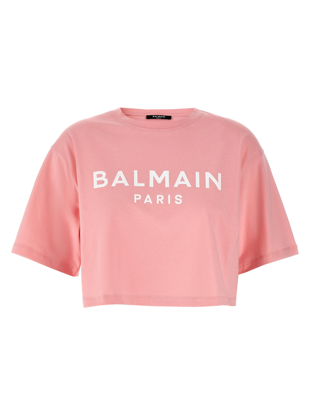 Logo Crop T-Shirt Pink