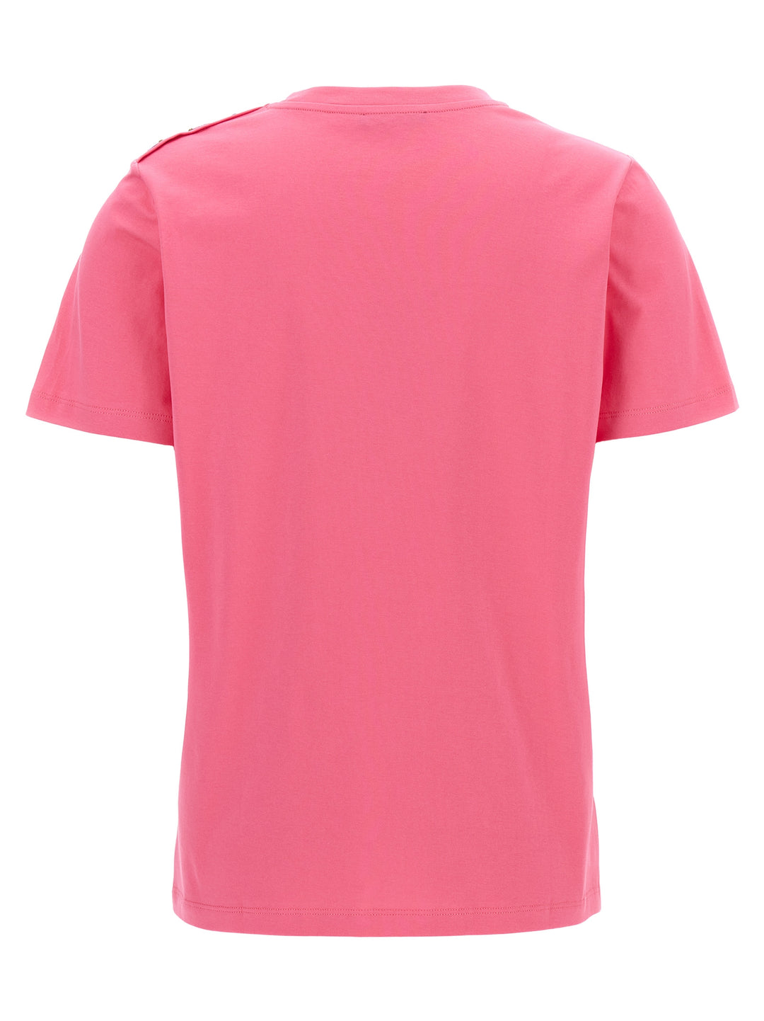 Logo Print T-Shirt Fuchsia