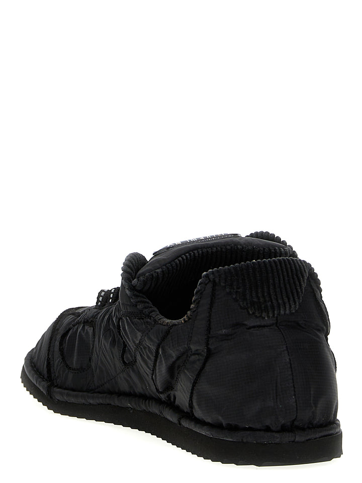 Flat Sneakers Black