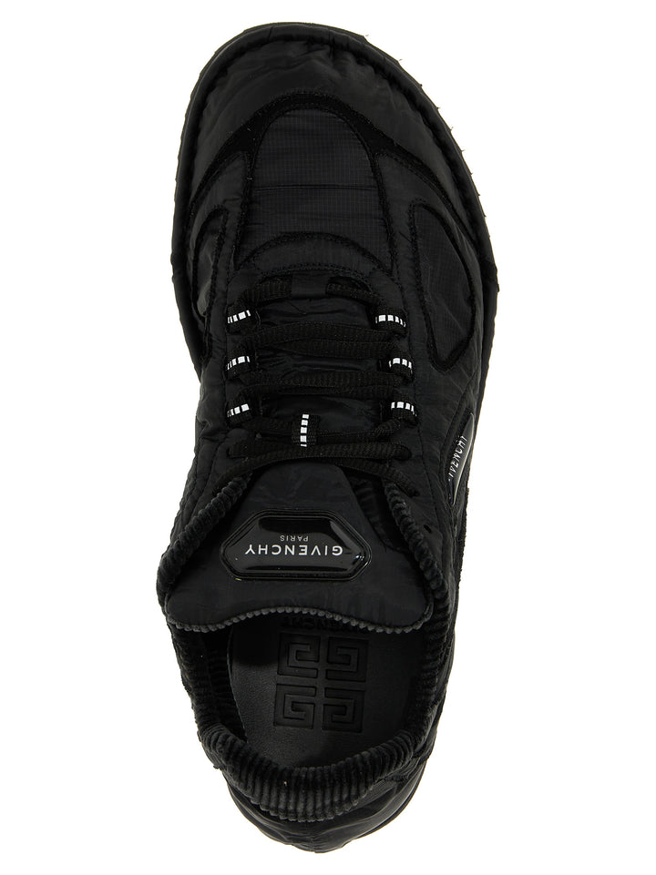 Flat Sneakers Black