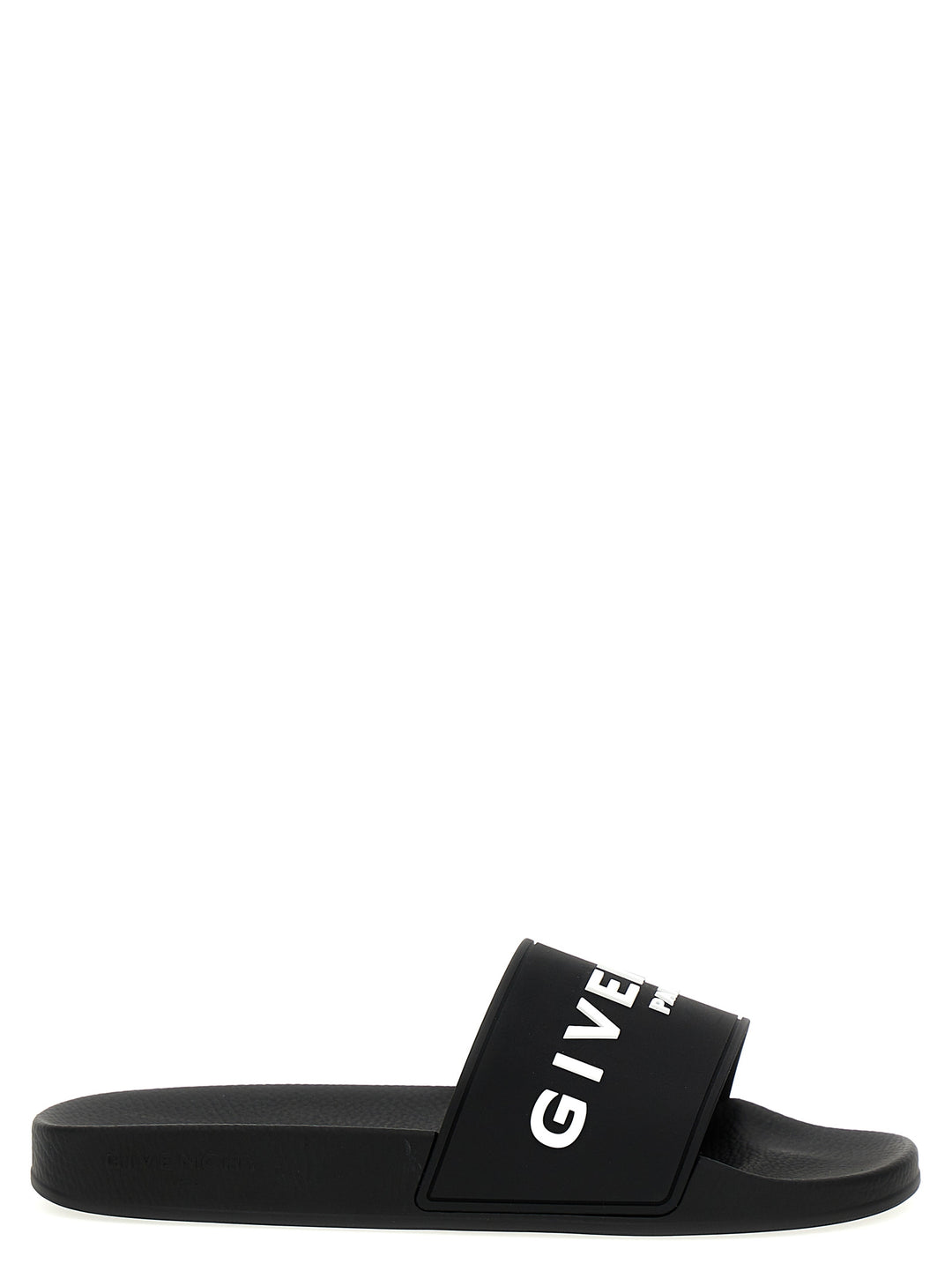 Givenchy Plage Capsule Slides Sandals White/Black