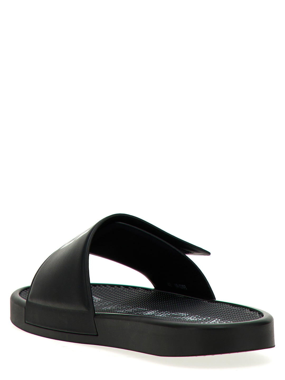 Slide Sandals White/Black