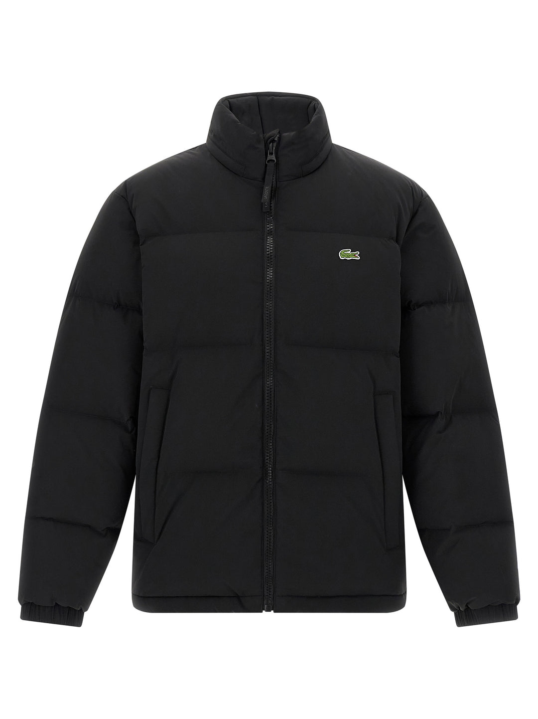 Lacoste Logo Down Jacket Puffer Jackets - Black | cc8b304be5478f63ddb48aa3a6c6d1d6638e7d40