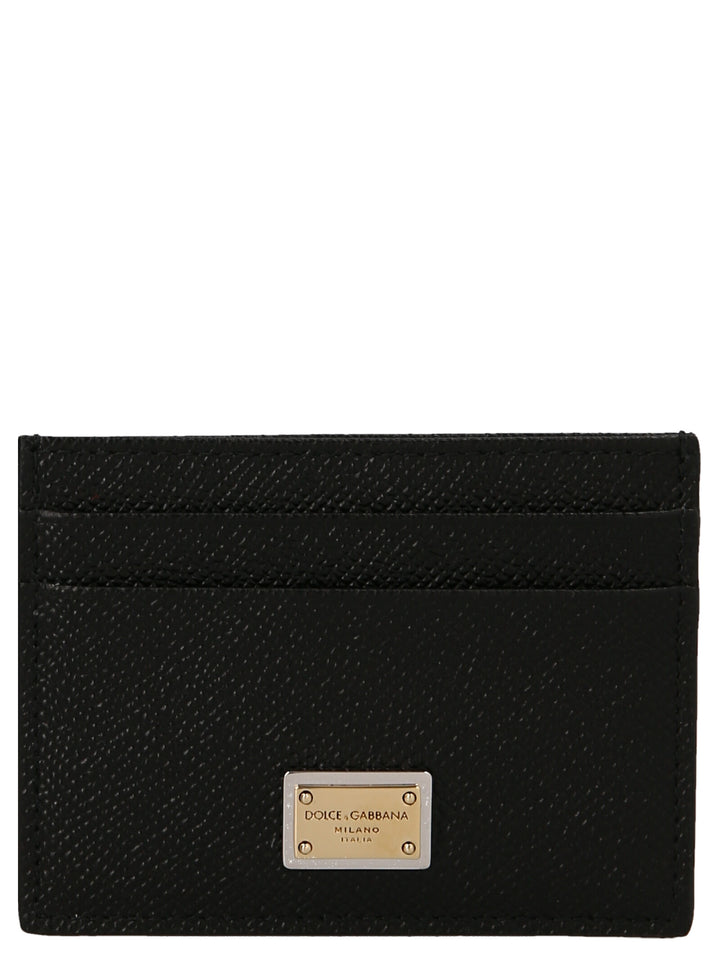 Dolce & Gabbana Card Holder Wallets and Card Holders - Black | 02c1552d5ba94a99c4641e46fce22e0d3bf9e499