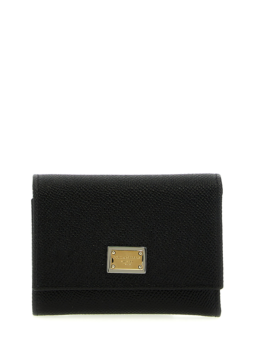 Dolce & Gabbana French Flap Wallet Wallets and Card Holders - Black | 8e2f526a138fa4a98df1c1ea5bdfe3a52e368893