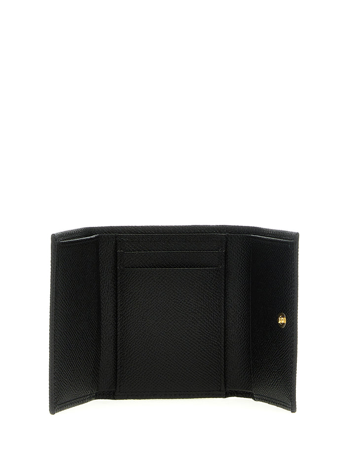 Dolce & Gabbana French Flap Wallet Wallets and Card Holders - Black | 5de574563093ed9546bfd878a3436c964b29c16b
