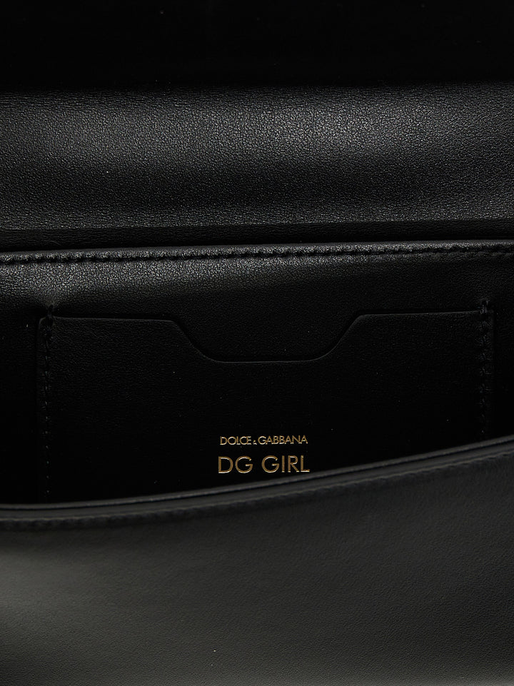 Dolce & Gabbana Dg Girl Crossbody Bags - Black | b7b17c2f005e0db0ac4c96eec25208eaf012ebd8