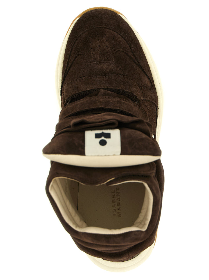 Isabel Marant Balskee Sneakers - Brown | b23be4df04def08456d8530d4d6a4080cd60d784