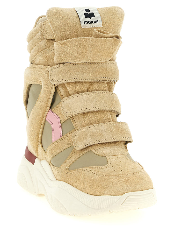 Isabel Marant Balskee Sneakers - Beige | 2f1856b79b15201f86edca6a423616b5e6e97e15