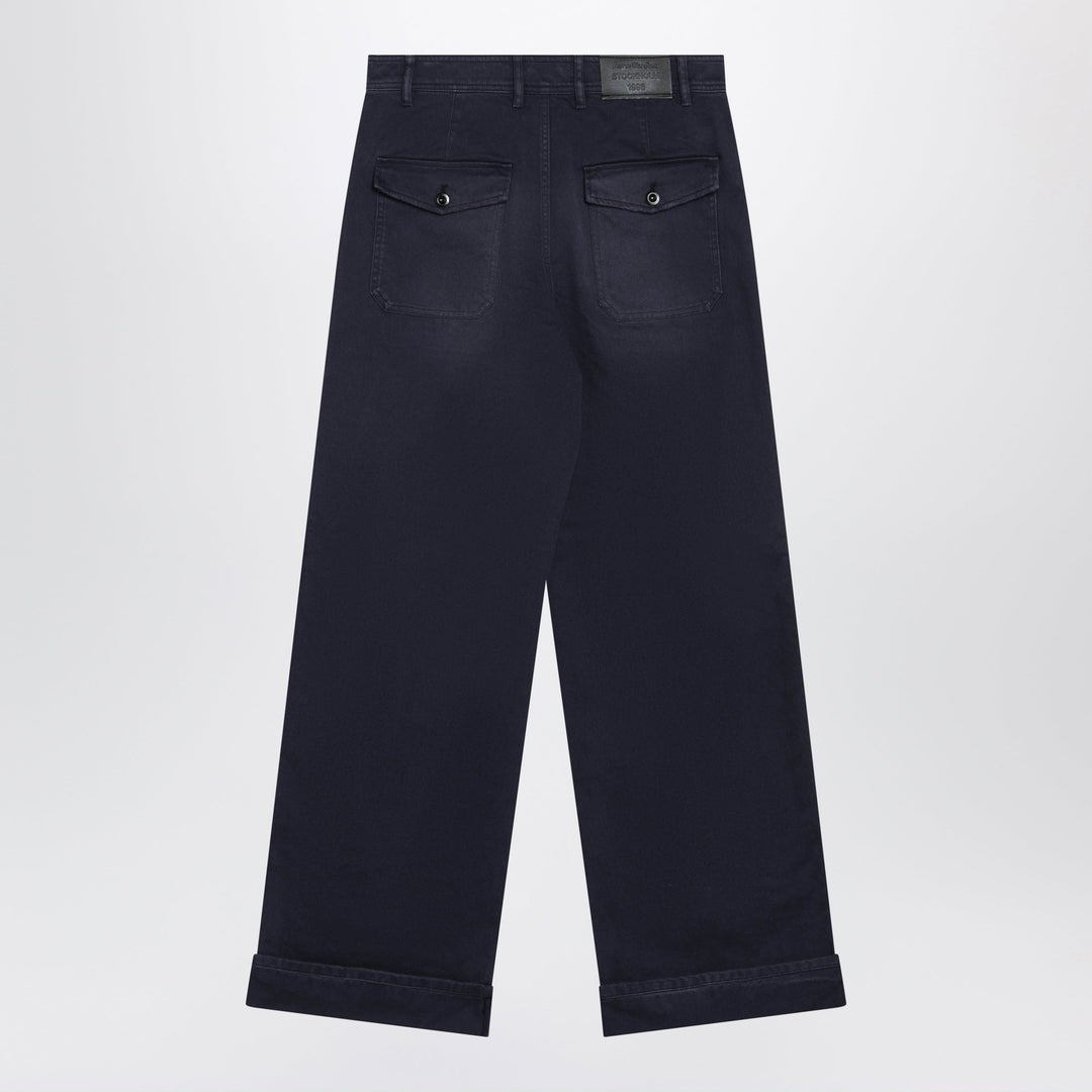 Acne Studios Pants - Blue | 02b24745cc9dd900ce3fd97681ce1bff92e6a72d