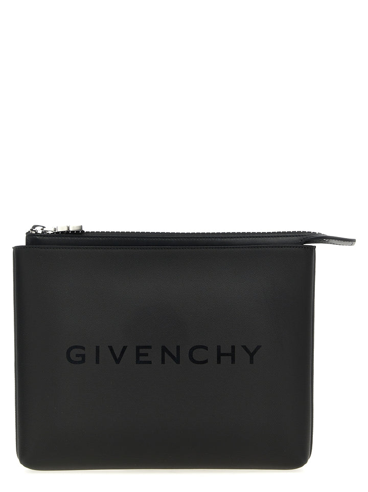 Logo  Bag Clutch Black