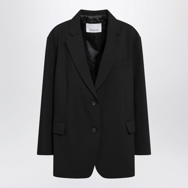 Bea Black Single-Breasted Jacket