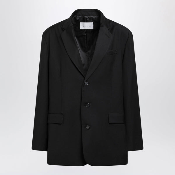 Gelso Black Single-Breasted Jacket