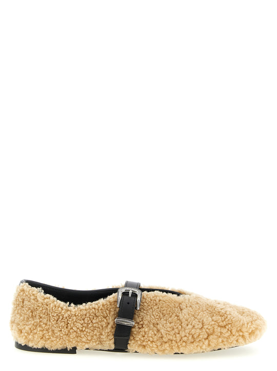 Jude Flat Shoes Beige