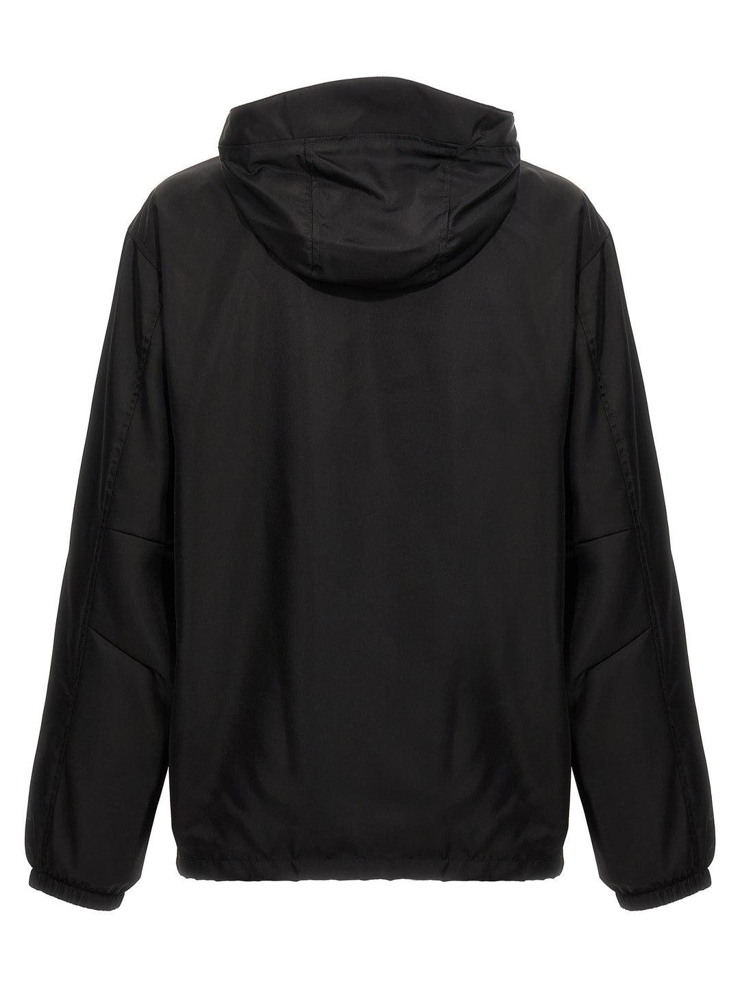 Logo Anorak Sweatshirt Black