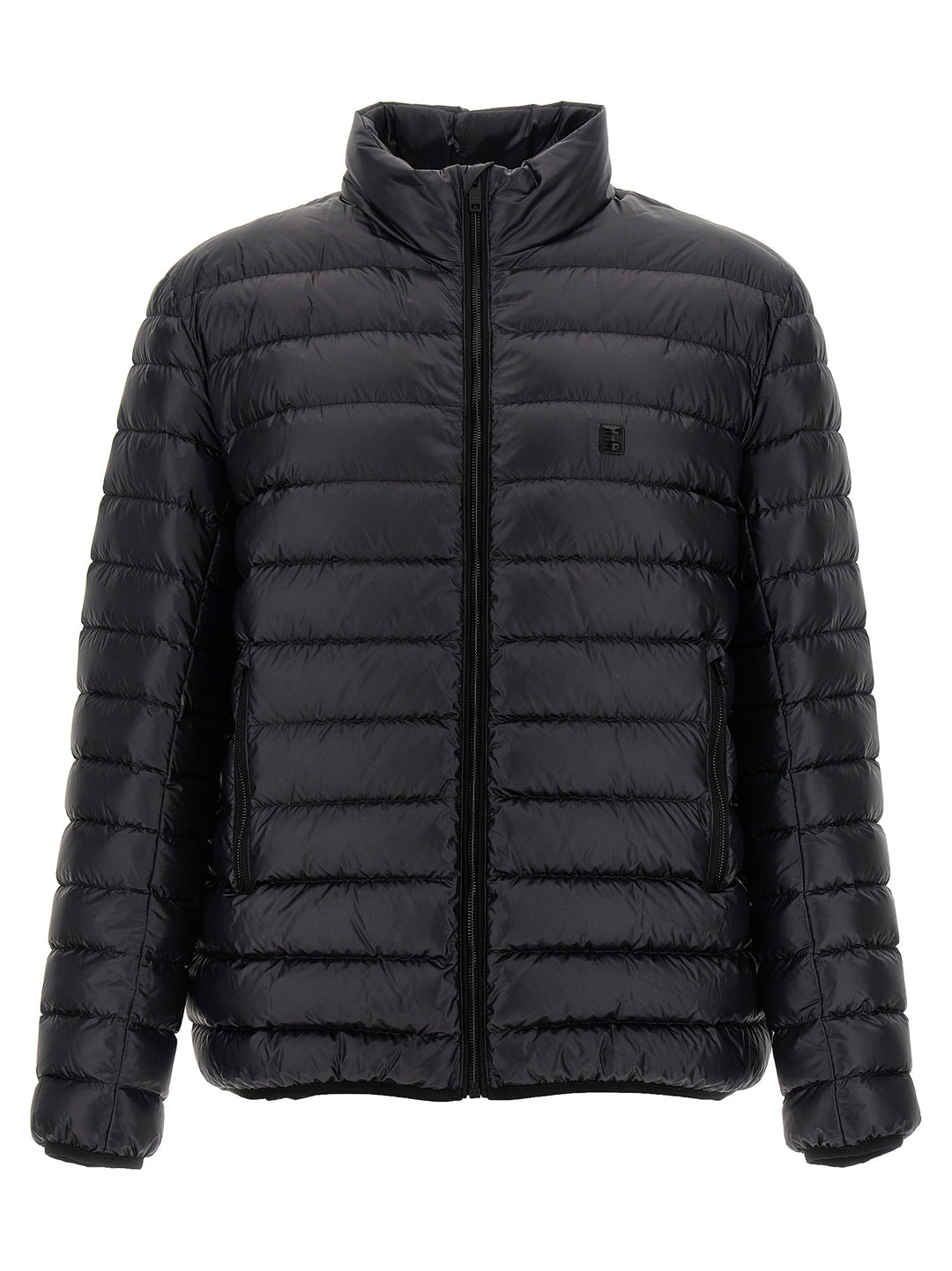 Logo Down Jacket Casual Jackets, Parka Black