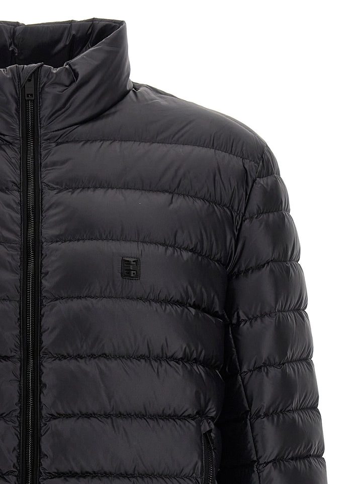 Logo Down Jacket Casual Jackets, Parka Black