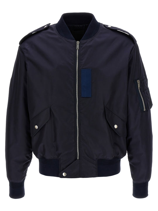 Marine Puffer Jackets Blue