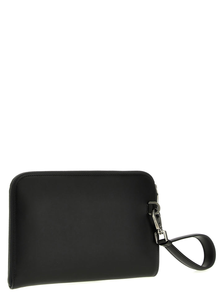 Logo  Bag Clutch Black